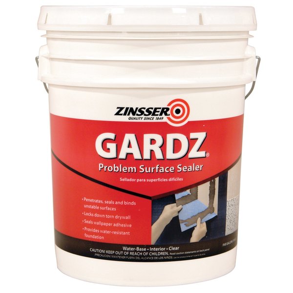 Zinsser Gardz Clear Matte Water-Based Acrylic Problem Surface Sealer 5 gal 2300